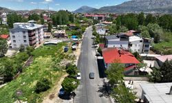 Göksun'da Atatürk ve Yunus Emre Caddeleri yenilendi