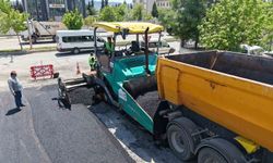 Kahramanmaraş'ta asfalt çalışmaları