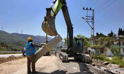 Samandağ'da 23 milyon euro'luk dev altyapı yatırımında yüzde 40 seviyesine ulaşıldı