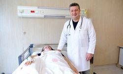 Ukraynalı hasta şifayı Mersin Şehir Hastanesinde buldu