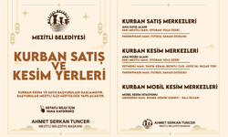 Mezitli’de Kurban Satış ve Kesim Noktaları Belirlendi