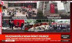 CHP Genel Merkezi Önünde Arbede