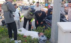 Aynı kavşakta bir saat arayla iki ayrı motosiklet kazası: 2 yaralı