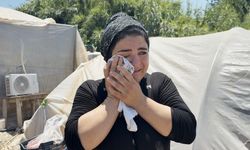 Tarım işçisi annenin yangın gözyaşları: 7 yıldır kaldığı konteyner gözleri önünde küle döndü