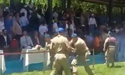 Tartışmalı güreşler olaylı başladı