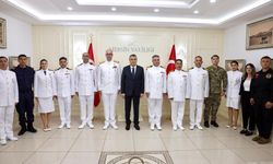 Vali Toros'a Sahil Güvenlik Kuruluş Yıl Dönümü Ziyareti