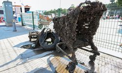 Mersin’de Deniz Tabanından Çıkan Atıklar Görenleri Şaşırttı
