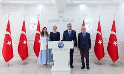 Vali Atilla Toros, Büyükelçi Jill Morris ve IOM Heyetini Kabul Etti