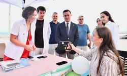 Mersin Sahilinde Sağlıklı Yaşam Yürüyüşü