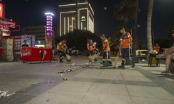 Mersin'de temizlik ekipleri 7/24 görevde