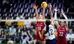 A Milli Kadın Voleybol Takımı, ABD'ye mağlup oldu