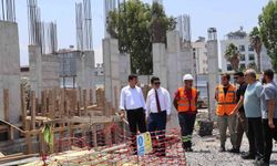 Arsuz'da anaokulu inşaatlarında çalışmalar sürüyor