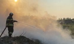 Arsuz'da çöplük yangını
