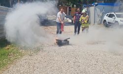 Hatay Arkeoloji Müzesi'nde yangın eğitimi ve tatbikatı gerçekleştirildi