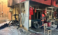 İşyerinde çıkan yangın söndürüldü