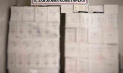 Jandarmadan kaçak alkol operasyonu