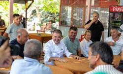 Mezitli'de kırsal mahallelere hizmet mesaisi
