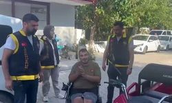 Tekerlekli sandalyesi çalınan engelli vatandaştan polise yürek ısıtan teşekkür