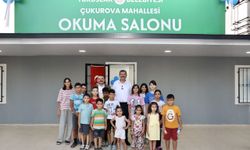 Başkan Yıldız Çukurova Okuma Salonunu Açtı