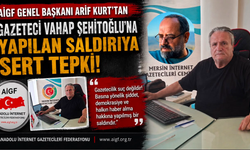 AİGF Genel Başkanı Arif Kurt'tan Vahap Şehitoğlu'na destek