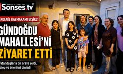 Gündoğdu Mahallesi'nde Saha İncelemesi