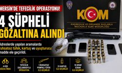Mersin'de tefecilik operasyonu: 4 gözaltı