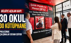 Tarsus’ta “30 Okul 30 Kütüphane” Projesinde Sona Doğru