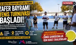 Mersin'de Zafer Bayramı Tenis Turnuvası Başladı