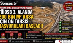 Mersin TÜİOSB’den Sanayiciye Vadeli Yatırım Fırsatı