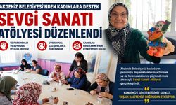 Akdeniz'de kadınlara yönelik 'Sevgi Sanatı' atölyesi