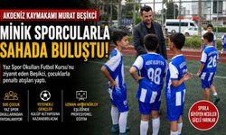 Murat Beşikci Akdeniz Yaz Spor Okulu’nu Ziyaret Etti