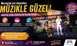 Mersin’de ‘Akustik Sahne’ Yaz Akşamlarını Renklendiriyor