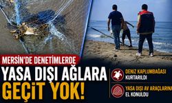 Mersin'de Yasa Dışı Avcılığa Darbe