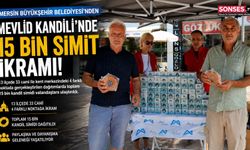 Mersin Büyükşehir'den 15 Bin Kandil Simidi İkramı