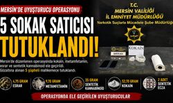 Mersin'de Narkotik Operasyonu: 5 Şüpheli Tutuklandı