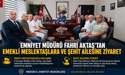 Mersin Emniyet Müdüründen emekli polislere veda