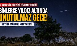 Mersin’de Gökyüzü Tutkunları Darısekisi’nde Buluştu