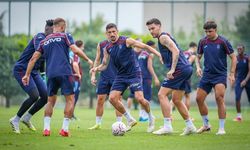 Trabzonspor'da neşeli idman