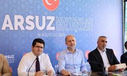 Arsuz'da muhtarlar buluşmasında mahallelerin sorunları değerlendirildi