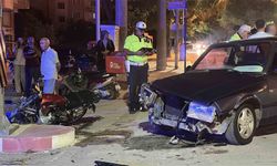 Burdur'da otomobil ile motosiklet çarpıştı: 1 yaralı