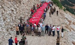 Kahramanmaraş'ta Bayrağa Saygı Yürüyüşü gerçekleştirildi