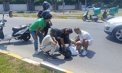 Yangına giden itfaiyeye yol vermek isterken minibüse çarptı