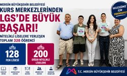 Mersin Büyükşehir Belediyesi kursları LGS'de başarı getirdi