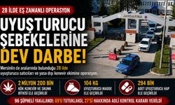 28 İlde Dev Narkotik Operasyonu