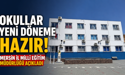 Mersin’de okullar yeni döneme hazırlanıyor