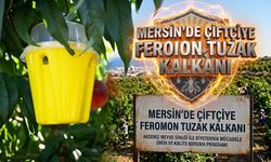 Mersin’de Çiftçiye Feromon Tuzak Kalkanı