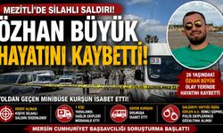 Mezitli’de Silahlı Saldırı: 1 Ölü, 1 Yaralı