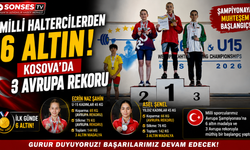 Rüzgarımız esti: Milli Haltercilerden 6 Altın!