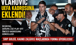 Beşiktaşlı Vlahovic Avrupa Kadrosunda