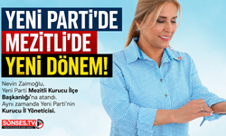 Yeni Parti’de Mezitli için yeni dönem